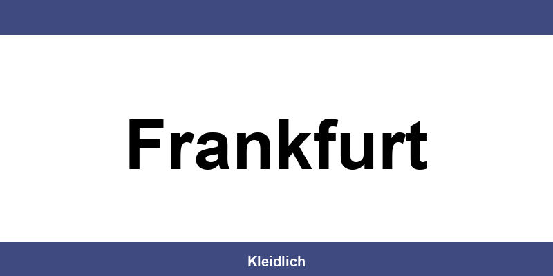 Mey und Edlich filialen in Frankfurt