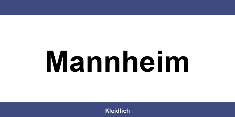 Mey und Edlich filialen in Mannheim