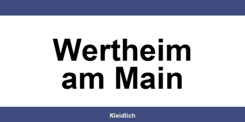 Mey und Edlich filialen in Wertheim am Main